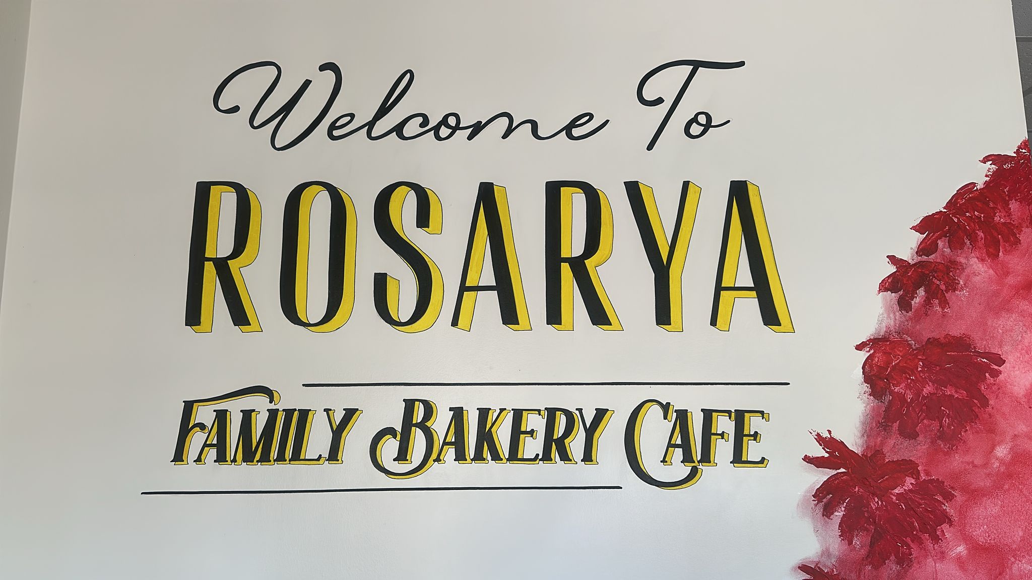 Rosarya Bakery Cafe storefront on King Street West, Cobourg